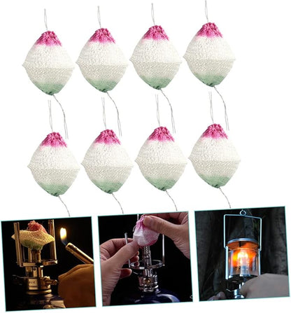 EXCEART Propane Light Mantle Propane Lamp Mantle: The Gas lamp mantles are Compact and Light in Weight, Easy to Carry for Outdoor Activities. Camping Hiking Light Mantle