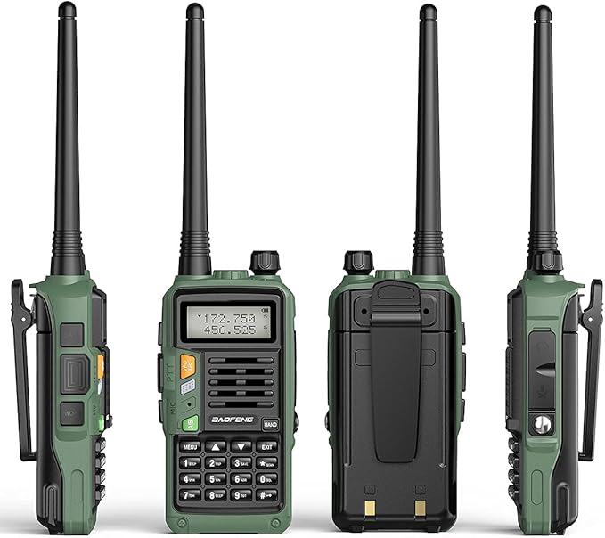 Baofeng Ham Radio UV-5R 8W Upgrade Long Range Handheld UV-S9 Plus Dual Band Two Way Radio Portable Walkie Talkies with USB Charger Cable
