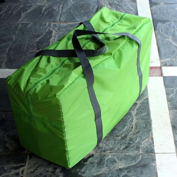 Extra Large 30" Moving Bag Totes Heavy Duty Reusable Inflatable Kayak Storage Carry Bag Lightweight Nylon Luggage Bag for Travelling,College Dorm, Camping, Christmas Decorations Storage
