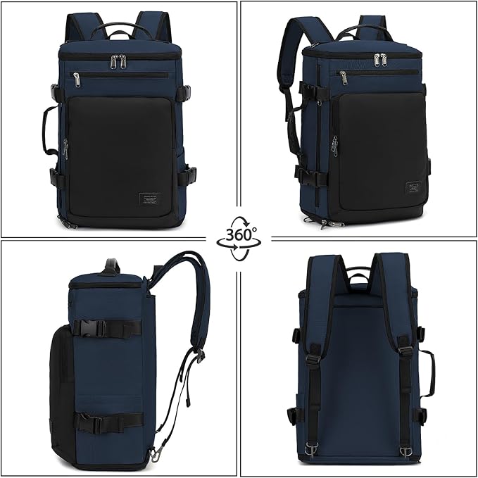 Gym Duffle Bag Backpack 4-Way Waterproof with Shoes Compartment for travel Sport Hiking laptop