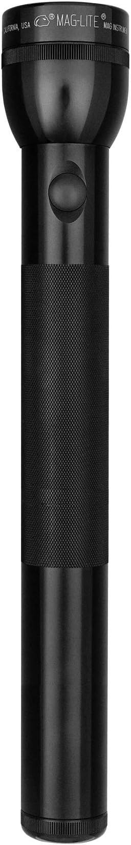 MagLite - S4D015 Maglite Heavy-Duty Incandescent 4-Cell D Flashlight in Display Box, Black