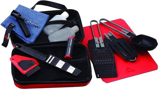 MSR Alpine Deluxe Kitchen Set , Red/Black
