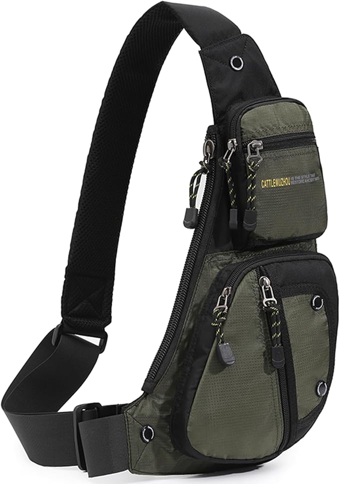 KPYWZER Sling Bag Crossbody Shoulder Chest Bags Backpack