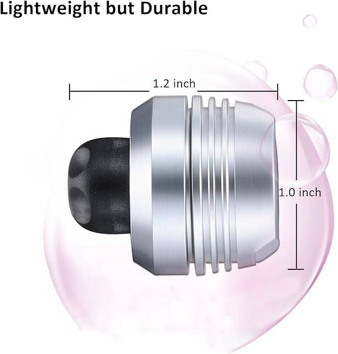 RAHAN Rechargeable Headlights for Crocs,2pcs Wearable Croc Lights for Shoes for Kids Adults,3 Light Modes,Waterproof Lights for Dog Walking, Camping, Jogging, Hiking, Silver