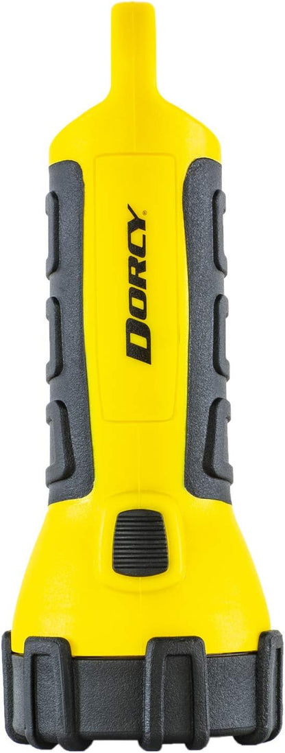 Dorcy 150 Lumen and 55 Lumen Floating Water Resistant LED Flashlights with Carabineer Clips Bundle (41-2513, 41-2510)