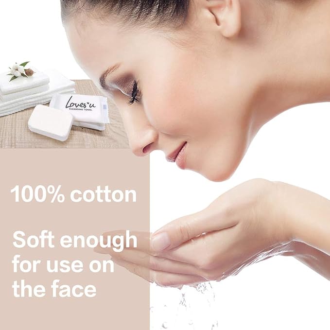 Compressed Towel Tablets Disposable Portable Towel for Outdoor Travel Camping Hiking Sport Hotel Beauty Salon Soft Durable Reusable Thicker Style