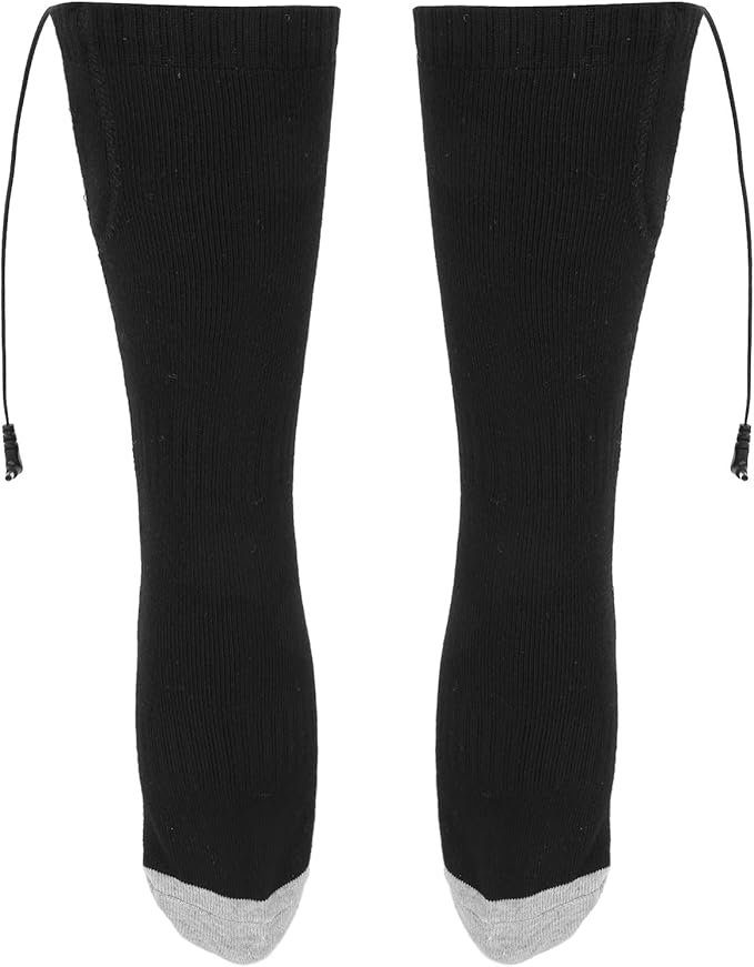 Heated Socks Electric Heated Socks Foot Bottom Heated Thermal Socks Winter Heating Socks for Men Women Outdoor Riding Camping Hiking Motorcycle Skiing Warm Winter Socks