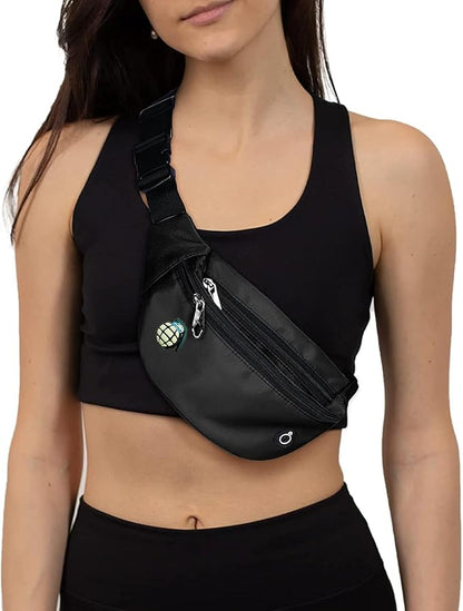 Fanny Pack for Men Women, Waterproof Sports Waist Bag Pack, Belt Bag for Travel Hiking Running