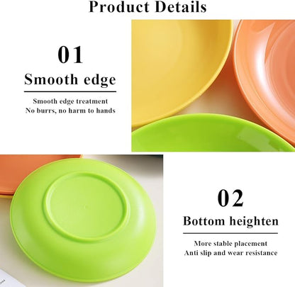 Camping Utensils Mess Kit, Including Camping Spoon, Fork, Knife, Plate and Cup Packed in a Portable Bag, Easy to Carry, Dishwasher Safe