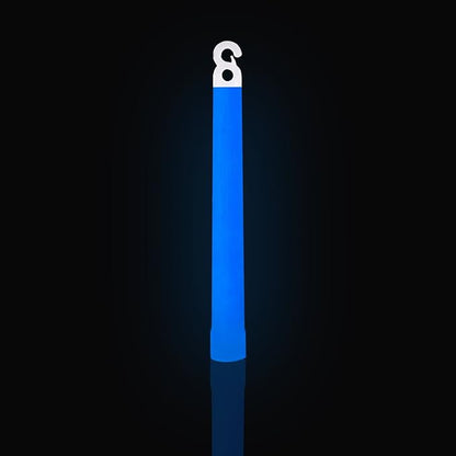 Be Ready 12 Pack Blue Chemical Light Industrial Glow Sticks - Blue