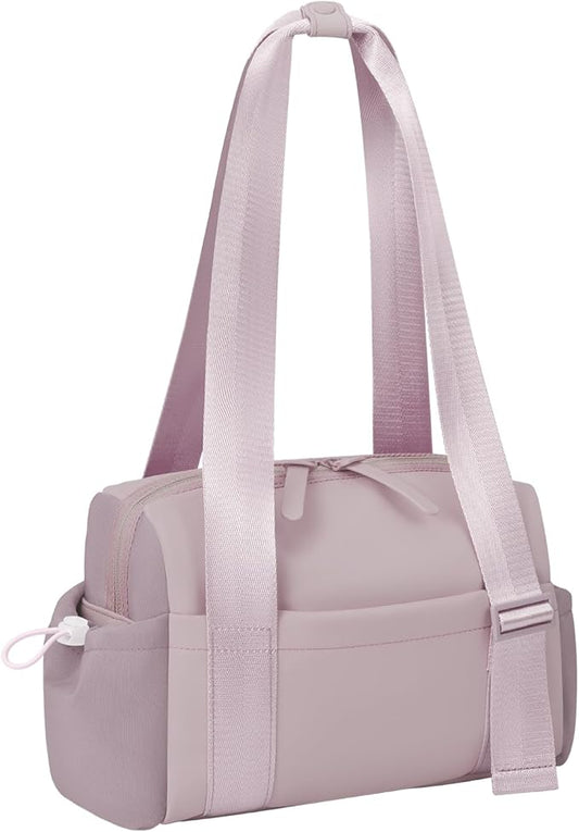 Mini Gym Bag for Women Girls Small Gym Tote Bag with Wet Compartment Waterproof Travel Duffle Bag Cute Workout Sport Bag