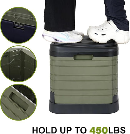 Updated XXXL Portable Toilet for Camping, Extra Large Camping Toilets Portable Potty for Adults Porta Potty Camp Toilet Portable Bathroom for Boat/Hiking/Long Trips/Caravans