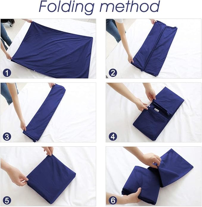 Sleeping Bag Liner Camping Travel Home Bed Sheet Lightweight Breathable Hotel Compact Sacks