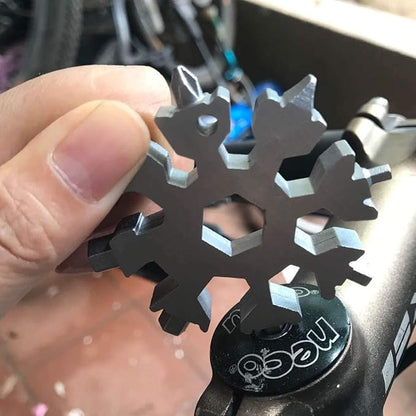 20 In 1 Snowflake Multi-Tool,Great Christmas stocking stuffer,Unique Gifts for Dad Men Women