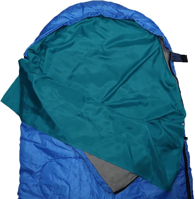 Browint Silk Sleeping Bag Liner, Silk Sleep Sack, Extra Wide 87"x43", Lightweight Travel Sheet for Hotels, More Colors for Option, Reinforced Gussets