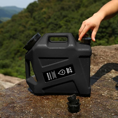 Water Container with Spigot - 2.6Gallon/3.2Gallon Water Jug Portable Camping Water Tank BPA Free - Emergency Water Storage for Camp Outdoor Hiking