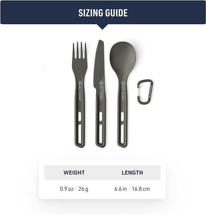 Sea to Summit Frontier Ultralight Cutlery Set, Fork, Spoon and Knife