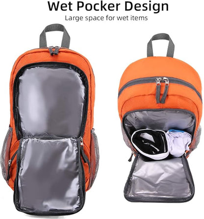 35L Lightweight Foldable Waterproof Packable Travel Small Hiking Backpack Daypack for men women