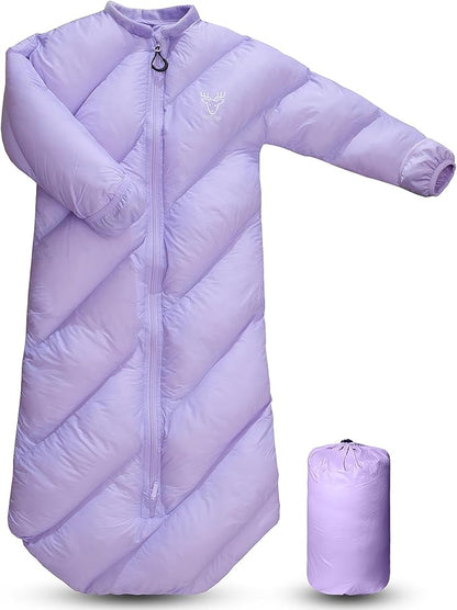 T40 Toddler Sleeping Bags Boys Girls | Ages 2-4 | Puffy Kids Sleeping Bag Camping Sleepovers |up to 46 in| Lightweight Compact Comfort for Indoor Outdoor Machine Washable