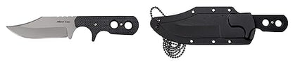 Cold Steel MINI TAC BOWIE / 6-7/8" OVERALL / 3-5/8" BLADE / 2.5MM THICK / 8CR13MOV STEEL / 3.25" LONG GRIV-EX™ HANDLE/SECURE-EX™ SHEATH/BLISTER PACKED