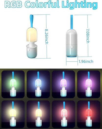 LED Flashlights -Camping Lantern Rechargeable Mini Camping Flashlights with 5 Modes, Powerful and Bright for Outdoor Use Power Outages, Hiking, Hurricane, Emergency, Home