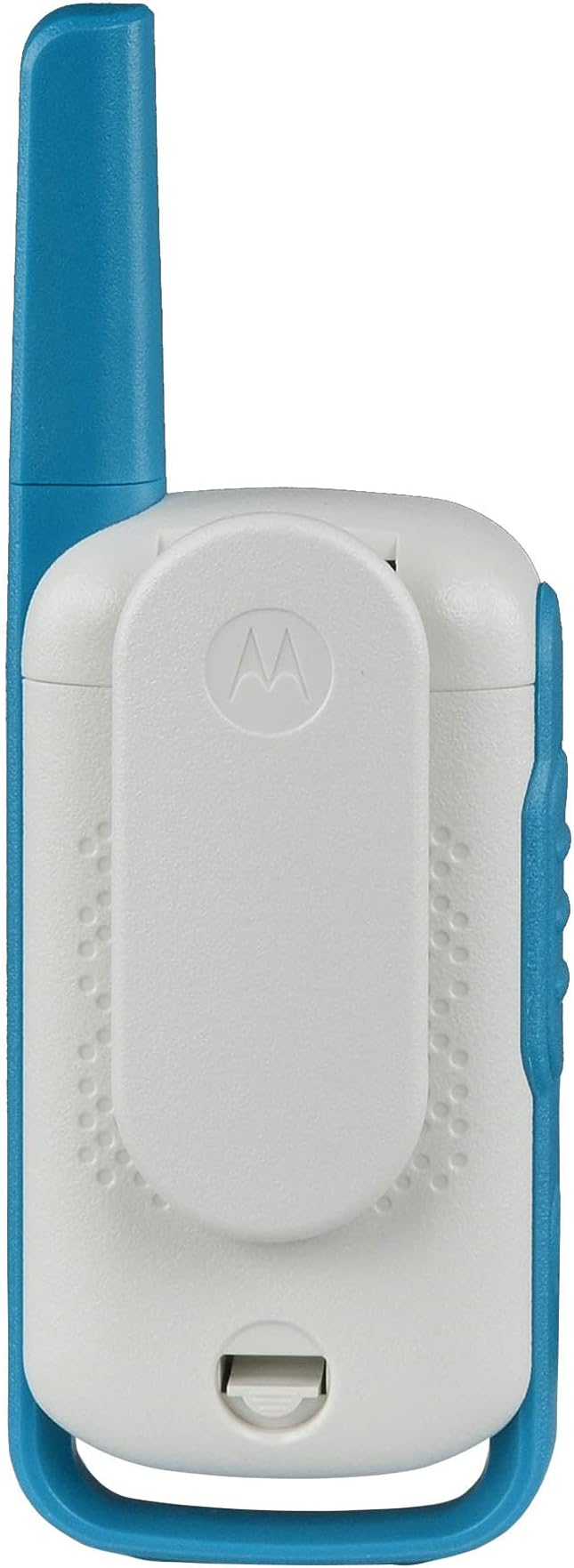 Motorola Solutions, Portable FRS, T114, Talkabout, Two-Way Radios, Battery Operated, 22 Channel, 16 Mile, White/Blue, 2 Pack