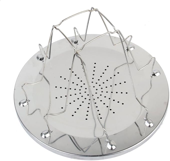Folding Camp Stove Toaster Stainless Steel Camping Toaster Rack Holder 4 Slice Toaster Tray Cooking Breakfast 4 Toast Bread Toaster Holder Rack for BBQ Party Outdoor Hiking Camping Fishing Picnic