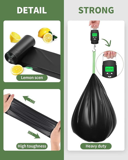 25 Portable Camping Toilet Bags Drawstring, 8 Gal Compost Portable Toilet Bags for Camping Potty Adults, Outdoor Waste Toilet Bag for 5 Gallon Bucket Toilet Camping Bathroom Travel Backpacking