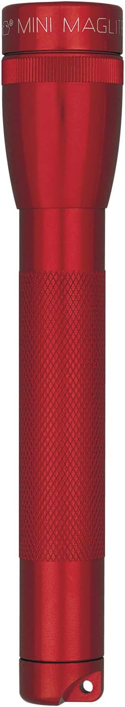MagLite - M2A03C Maglite Mini Incandescent 2-Cell AA Flashlight Combo, Red