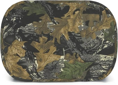 Giwawa Leaf Camouflage Insulated Lunch Bag for Men Women Tree Leaves Camo Reusable Lunch Box Thermal Lunch Cooler Tote Bags with Front Pocket for Kids Boys Girls Office Picnic