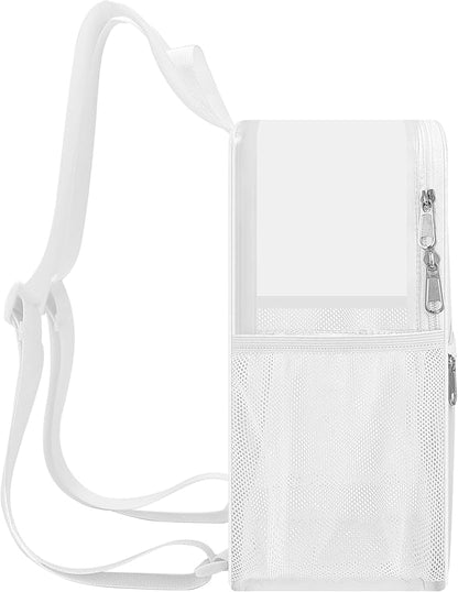 Oraben Clear Backpack for Stadium Events Stadium Backpack Waterproof 12x6x12 Clear Bag for Adult Concert Sport Work