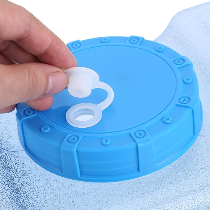 Water Storage Containers, Camping Water Container, Portable Water Tank with Faucet Camping Bucket with Tap Water Jug with Spigot BPA Free Emergency Water Storage for Outdoor Camping Hiking