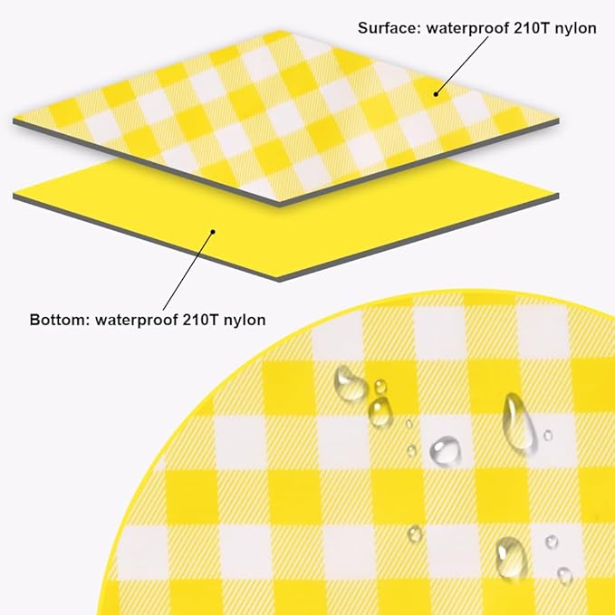 Ainiv Beach Blanket Beach Mat, Sandproof Waterproof Beach Mat, Picnic Blanket, Extra Large 55x79 in (3-5 People) Picnic Blanket with 1 Storage Bag & 4 Fixed Nails for Beach, Camping, Hiking, Picnic