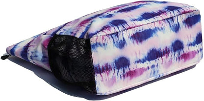 ESVAN Original Floral Water Resistant Large Tote Bag Shoulder Bag for Gym Beach Travel Daily Bags Upgraded
