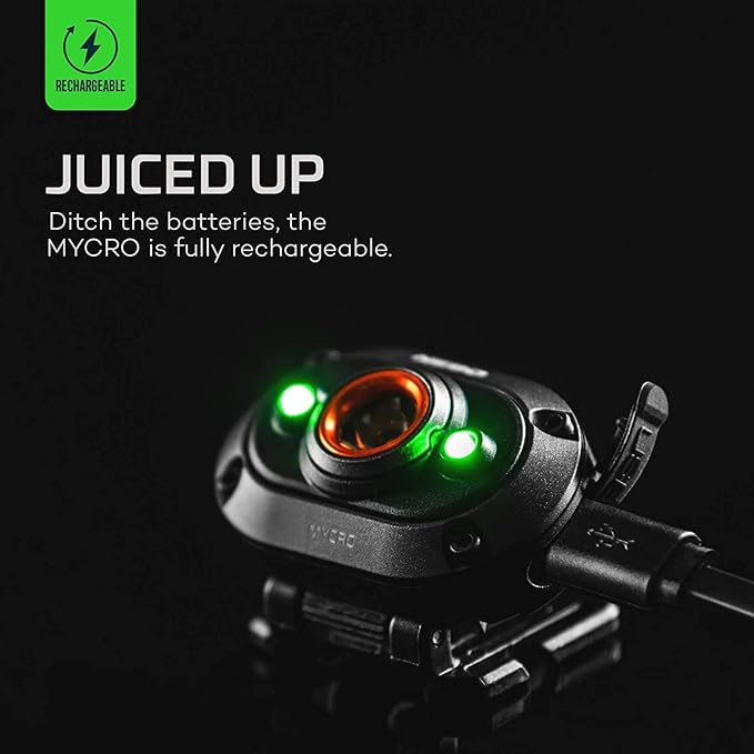 NEBO Redline 6K 6000-Lumen LED Rechargeable Bright Flashlight for EDC, Camping, Hunting, Hiking & MYCRO USB 400 Lumen Rechargeable, Adjustable LED Headlamp & Cap, Bright Spot Light for Camping