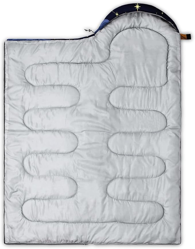AILONEN Boys Sports Camping Sleeping Bags,Lightweight & Waterproof,3 Season Warm & Cool Weather,Black Player Basketball Sleeping Bags for Kids Adults,Travelling,Outdoors