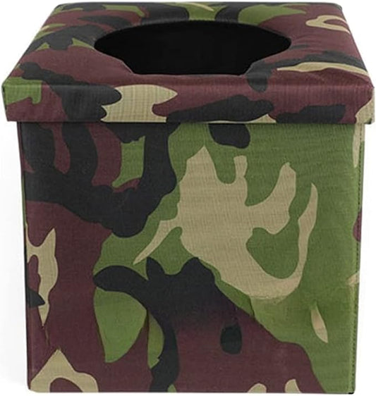 Edtian PCT029 Portable Camping Toilet for Adults, Portable Potty, Folding Camp Toilet for Car/Boat/Hiking/Beach, 1Pcs/Pack, M