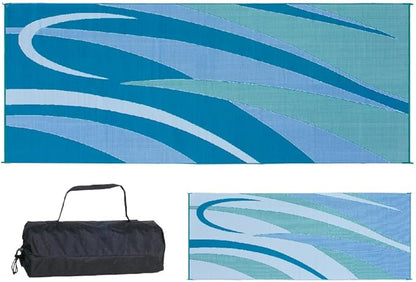 Ming's Mark GC3 Blue/Green 8' x 20 Graphic Mat