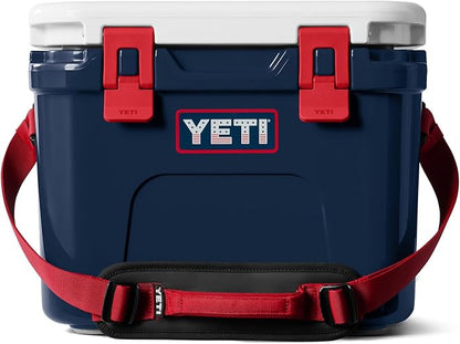 YETI Roadie 15 Hard Cooler with DoubleDuty Shoulder Strap