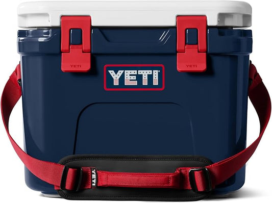 YETI Roadie 15 Hard Cooler with DoubleDuty Shoulder Strap