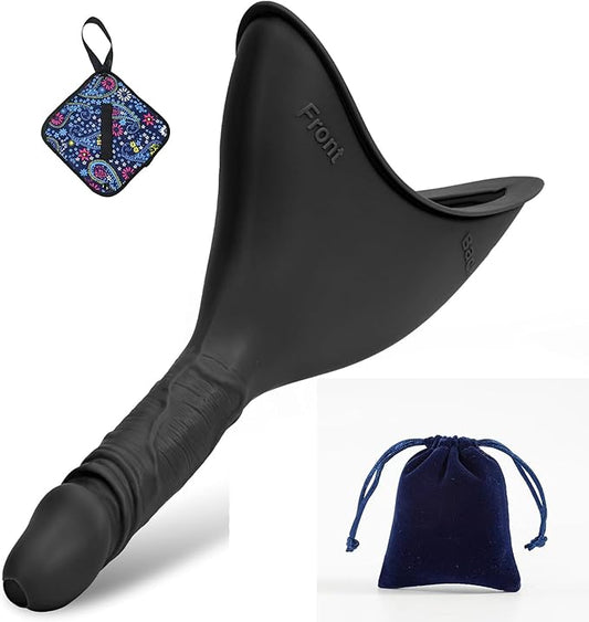 Female Urinal Pee Cloth Set, Portable Female Urination Device, Pee Funnel for Female