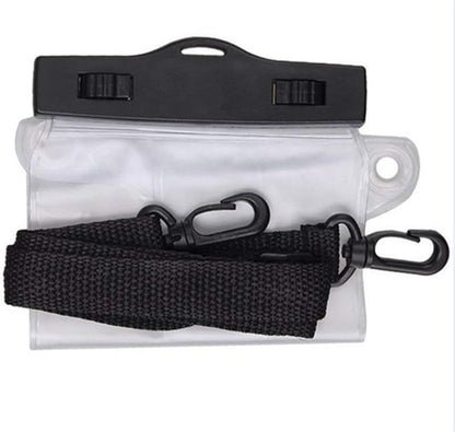 Lsgoodcare 2Pcs Portable Two Way Radio Waterproof Rainproof Bag Case Pouch Compatible with Motorola Kenwood Midland UV-3R UV-5R PX-888 Walkie Talkie Radio,5 Inch x 13.8 Inch, White