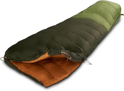 Kelty Supernova Down Sleeping Bag, Compact + Lightweight, Roomy Shape for All Body Types and Sleep Positions, Recycled Shell Fabrics