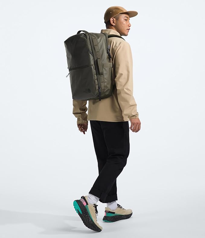 THE NORTH FACE Base Camp Voyager Travel Pack, New Taupe Green/TNF Black-NPF, One Size