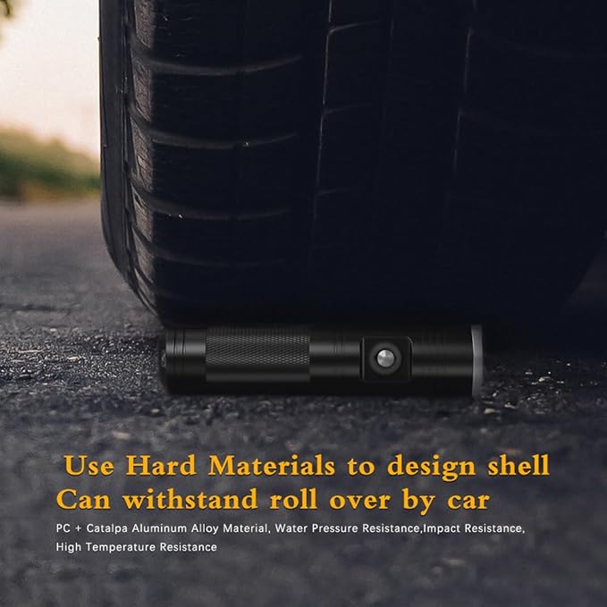Aluminum Flashlight，Bright, Waterproof, Powerfuly, Excellent Choice for Emergency LED Flashlights for Home, Flashlight for Camping Gear、Hiking (MK-7)