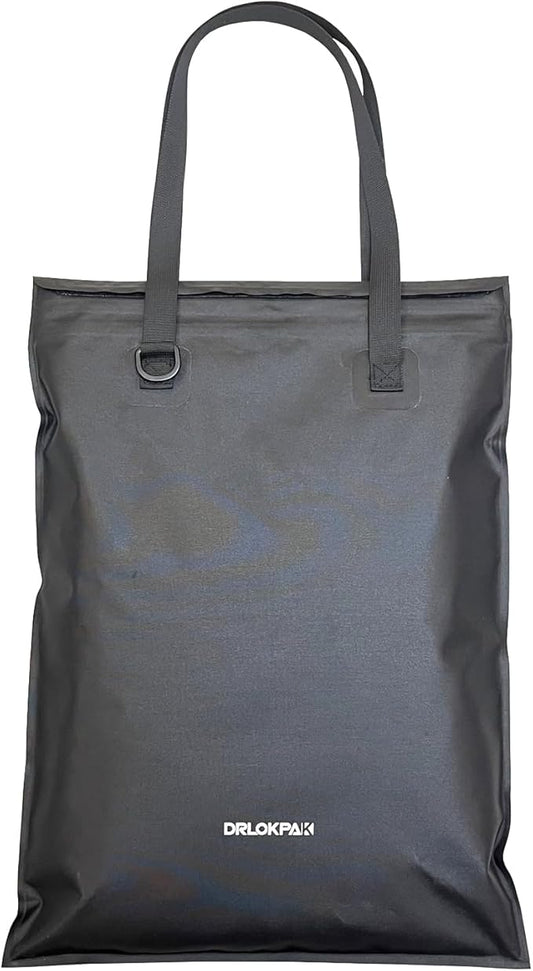 DRLOKPAK Waterproof Dry Tote Bag 20L Dry Beach Bag Keep phone Passport Wallet Key clothes Dry Perfect for kayak Snorkel Dive Surf Sail Boat Beach Pool Camp Travel