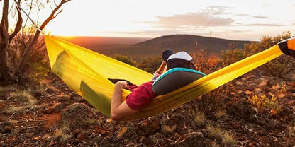 Gold Armour Inflatable Camping Pillow Backpacking Pillow Lightweight Travel Air Pillow Ultralight Ergonomic Pillow Portable for Airplanes with Neck & Lumbar Support (Purple)