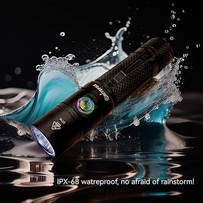 Rechargeable LED Flashlight Bright Pocket Flashlight 1500LM Handheld Flashlight Waterproof for Everyday Carry Indoor/Outdoor Hiking,Camping,Security,Emergency...