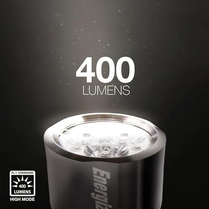 Energizer LED Flashlight, Super Bright Flashlight for Camping and Power Outages, Flash Light with AA Batteries Included , Pack of 1