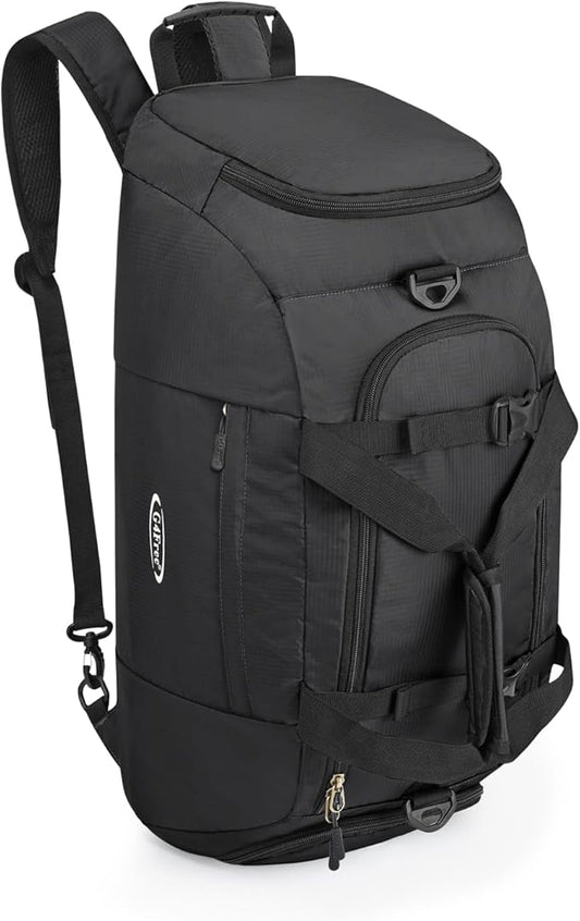 G4Free 40L 3-Way Duffle Bag Backpack Gym Bag for Men Women Sports Duffel Bag with Shoe Compartment Travel Backpack Luggage